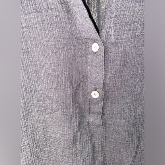 NWOT Tommy Bahama Black Coastview Gauze Top Size L, Island Chic Tank Top - Picture 3 of 7